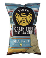 Siete 2007912 5 oz Sea Salt Tortilla Chip - Case of 12