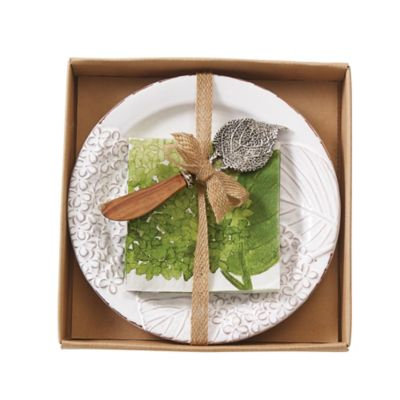 Mud Pie® Hydrangea 3-Piece Cheese Set