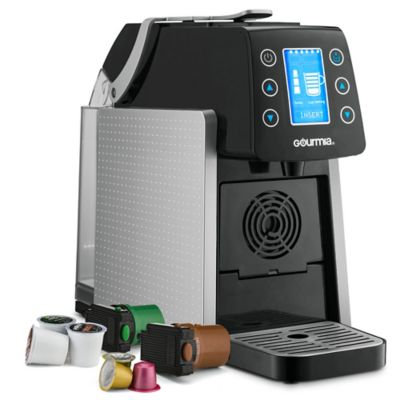 Gourmia® 1-Touch K-Cup Espresso/Coffee Capsule Machine in Silver