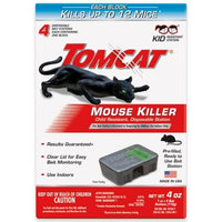 Tomcat® 4-Pack Tier 3 Disposable Mouse Bait Station