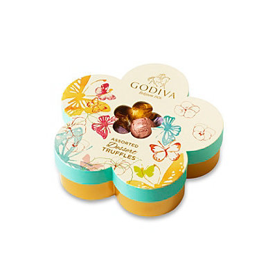 Godiva® 32-Pc. Individually Wrapped Candy Flower Box