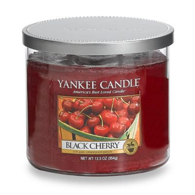Yankee Candle Black Cherry Medium Tumbler