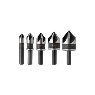 IRWIN 5-Pack Black Oxide Twist Drill Bit Set 1882076