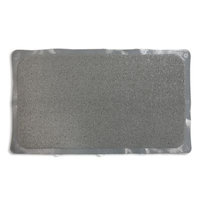 Loofah Style Tub Mat in Grey