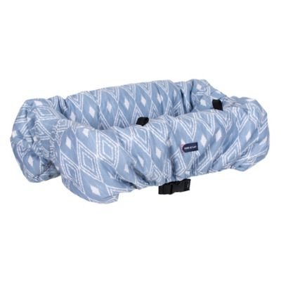 Bebe Au Lait® Padded Shopping Cart Cover in Light Blue