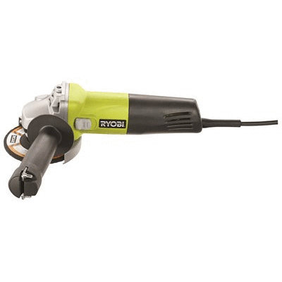 Angle Grinder: Ryobi Grinders 5.5-Amp Angle Grinder in Green AG4031G