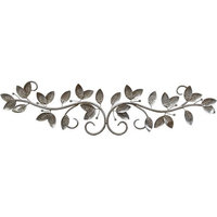 Stratton Home Decor Floral Scroll Wall Art, Multi/None