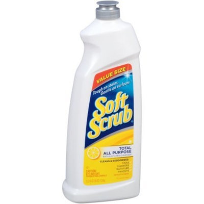 Soft Scrub Lemon Total All Purpose Cleanser 36 oz. Squeeze Bottle (1) (1)