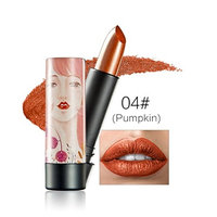 Creazy New Huamianli 12 Colors Women Shimmer Lipstick Waterproof Lip Gloss Cosmetics