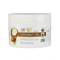 Organic Coconut Oil Unrefined Aura Cacia 6.25 oz Oil