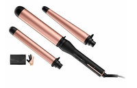 Infiniti Pro by Conair Interchangeable Curling Wand with Rose Gold Tourmaline Ceramic Technology - 3 pcs