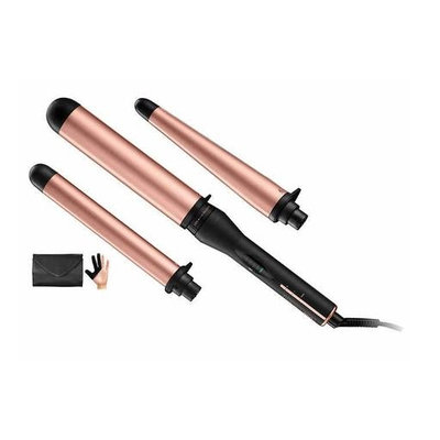 Infiniti Pro by Conair Interchangeable Curling Wand with Rose Gold Tourmaline Ceramic Technology - 3 pcs