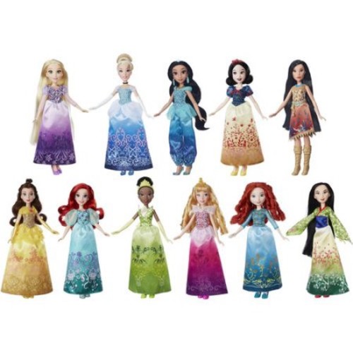 Hasbro Disney Princess Shimmering Dreams Collection Doll Set 11