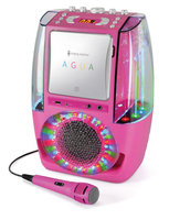 The Singing Machine Classic AGUA Karaoke System - Pink