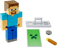 Minecraft Defend and Discover Steve Basic Figure