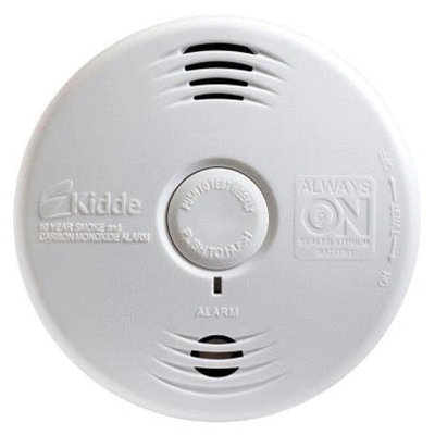 CO & Smoke Combination Alarms: Kidde Carbon Monoxide Detectors Worry Free 10-Year Sealed Lithium Battery Smoke and Carbon Monoxide Combination Alarm with Voice Warning