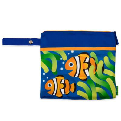Stephen Joseph® Clownfish Wet/Dry Bag in Blue
