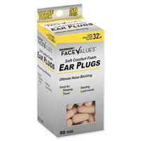 Harmon Face Values Soft Foam Beige Ear Plugs 50 Pair