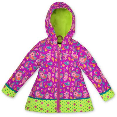 Stephen Joseph Kids Rain Coat 6X - Paisley - Stephen Joseph Women's Apparel