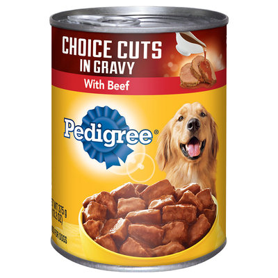 Pedigree® Choice Cuts in Gravy With Beef Canned Dog Food