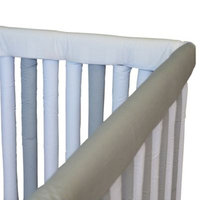 Go Mama Go Designs® 52-Inch x 6-Inch Teething Guard in Grey & White