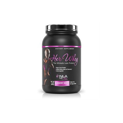NLA For Her Her Whey - 2lbs Blueberry Muffin