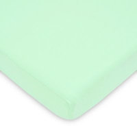 TL Care® Fitted Jersey Cotton Playard Sheet in Mint