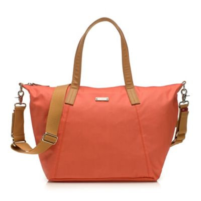 Infant Storksak 'Noa' Diaper Bag - Coral