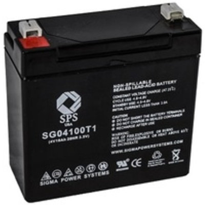 SPS Brand 4V 10 Ah Replacement battery for Dyna Ray B4V10
