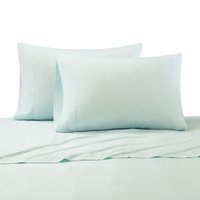 Cr me De La Cr me Milk 300-Thead-Count Cotton Standard Pillowcases in Teal