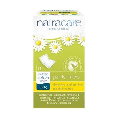 (6 PACK) - Natracare Panty Liners - Long Wrapped | 16s | 6 PACK - SUPER SAVER - SAVE MONEY : Beauty