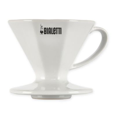 Bialetti® 2-Cup Coffee Dripper in White