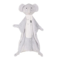 The Peanut Shell® Elephant Security Blanket in Grey