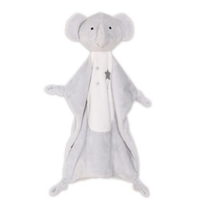 The Peanut Shell® Elephant Security Blanket in Grey