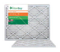 AFB Bronze MERV 6 18x25x1 Pleated AC Furnace Air Filter. Filters. 100% produced in the USA. (Pack of 2)