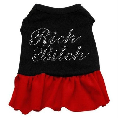 Rhinestone Rich Bitch Dog Dresses