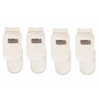UGG Sherpa Dog Booties in Birch (Set of 4)