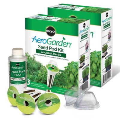 Miracle Gro Miracle-Gro AeroGarden S/2 3-Pod Gourmet Herb Seed Pod Kits