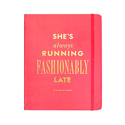 2018 kate spade new york 17-month large agenda - fashionably late