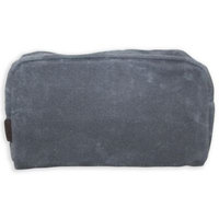 CB Station Waxed Canvas Plastic Lined Travel Kit in Slate