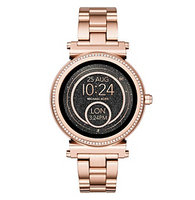 Sofie Pave Rose Gold-Tone Smartwatch
