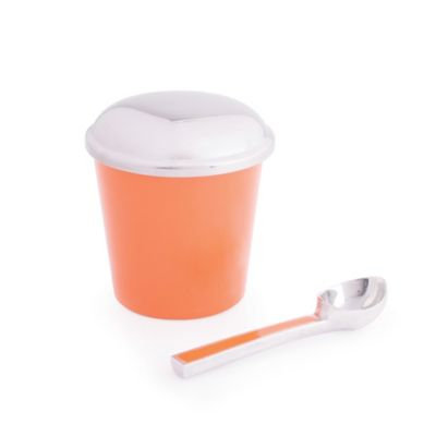 Marigold Artisans Ice Cream Container with Scoop in Sherbet