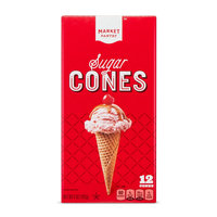 Sugar Cones 12 Count - Market Pantry