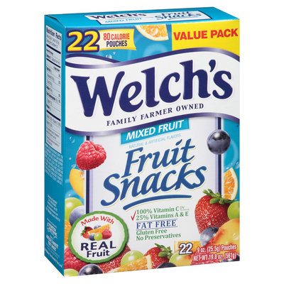 Welch's Mixed Fruit 22CT 19.8 OZ