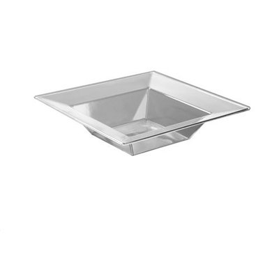 Emi Yoshi Squares 5 oz Dessert Bowl Clear Pack Of 10