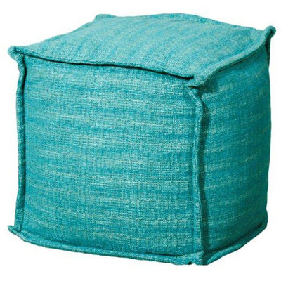 Dorado Pouf, Topaz Blue