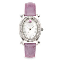Croton June Birthstone Watch with Mother of Pearl Dial