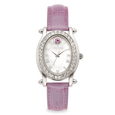 Croton June Birthstone Watch with Mother of Pearl Dial