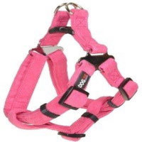 Dogline M8104-7 25-31 L x 1 W inch Comfort Microfiber Step-In Harness, Pink