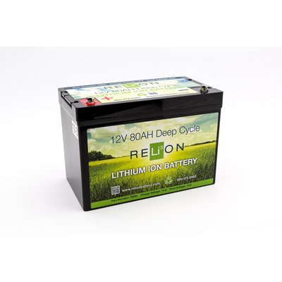 RELiON 12V 80AH LITHIUM BATTERY